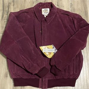 Vintage g3 carls bank plain rubber leather jackets NWT